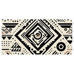 Tribal Pattern Banner And Sign 8  X 4  by Sobalvarro