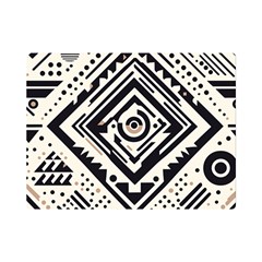 Tribal Pattern Premium Plush Fleece Blanket (mini) by Sobalvarro