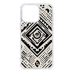 Tribal Pattern Iphone 13 Pro Tpu Uv Print Case by Sobalvarro