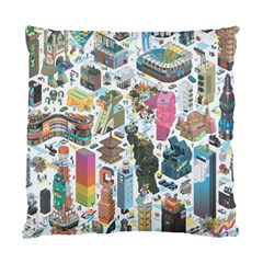 City Pattern Pixel Art Japan Standard Cushion Case (one Side) by Sarkoni