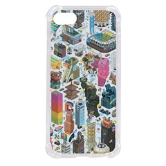 City Pattern Pixel Art Japan Iphone Se