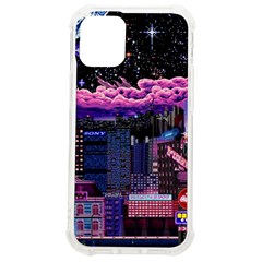 Retro City Pixel Iphone 12 Mini Tpu Uv Print Case	 by Sarkoni