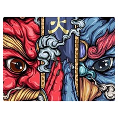 Japan Art Aesthetic Premium Plush Fleece Blanket (extra Small) by Sarkoni