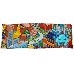 Pixel Art Retro Video Game Body Pillow Case Dakimakura (two Sides) by Sarkoni