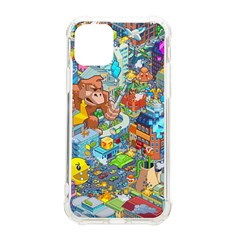 Pixel Art Retro Video Game Iphone 11 Pro 5 8 Inch Tpu Uv Print Case by Sarkoni