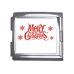 Merry Christmas Mega Link Italian Charm (18mm) by designerey