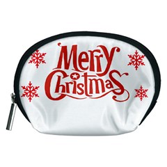 Merry Christmas Accessory Pouch (medium) by designerey