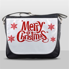 Merry Christmas Messenger Bag by designerey