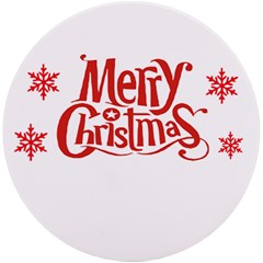 Merry Christmas UV Print Round Tile Coaster