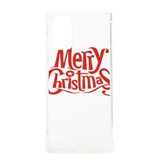 Merry Christmas Samsung Galaxy Note 20 Tpu Uv Case by designerey