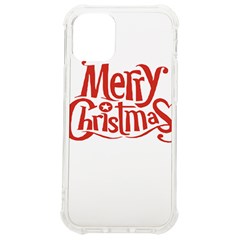 Merry Christmas Iphone 12 Mini Tpu Uv Print Case	 by designerey