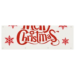 Merry Christmas Banner And Sign 9  X 3  by designerey