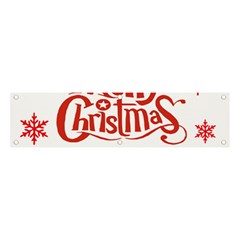 Merry Christmas Banner And Sign 4  X 1  by designerey