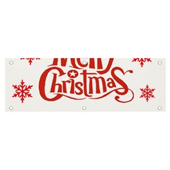 Merry Christmas Banner And Sign 6  X 2  by designerey