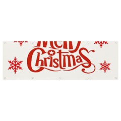 Merry Christmas Banner And Sign 12  X 4  by designerey