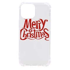 Merry Christmas Iphone 13 Mini Tpu Uv Print Case by designerey