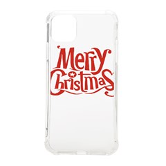 Merry Christmas Iphone 11 Pro Max 6 5 Inch Tpu Uv Print Case by designerey