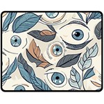 Eyes pattern Fleece Blanket (Medium) 60 x50  Blanket Front