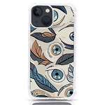 Eyes pattern iPhone 13 mini TPU UV Print Case Front