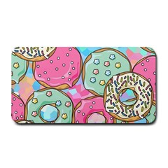 Donut Pattern Texture Colorful Sweet Medium Bar Mat by Grandong