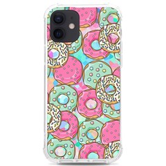 Donut Pattern Texture Colorful Sweet Iphone 12/12 Pro Tpu Uv Print Case by Grandong