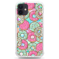 Donut Pattern Texture Colorful Sweet Iphone 12 Mini Tpu Uv Print Case	 by Grandong