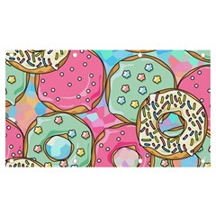 Donut Pattern Texture Colorful Sweet Banner and Sign 7  x 4 