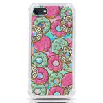 Donut Pattern Texture Colorful Sweet iPhone SE Front