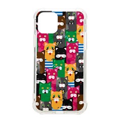 Cats Funny Colorful Pattern Texture Iphone 11 Pro 5 8 Inch Tpu Uv Print Case by Grandong