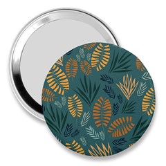 Leaves Pattern Texture Plant 3  Handbag Mirrors by Grandong