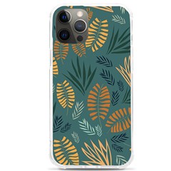 Leaves Pattern Texture Plant Iphone 12 Pro Max Tpu Uv Print Case by Grandong