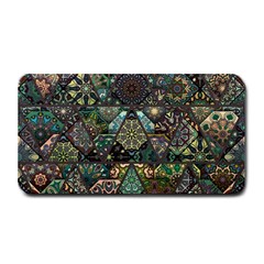 Digital Art Triangle Pattern Texture Mosaic Medium Bar Mat by Grandong