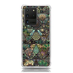 Digital Art Triangle Pattern Texture Mosaic Samsung Galaxy S20 Ultra 6 9 Inch Tpu Uv Case by Grandong