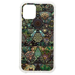 Digital Art Triangle Pattern Texture Mosaic Iphone 12 Mini Tpu Uv Print Case	 by Grandong