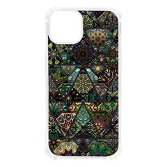 Digital Art Triangle Pattern Texture Mosaic Iphone 13 Tpu Uv Print Case