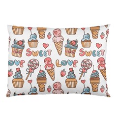 Love Pattern Texture Pillow Case by Grandong