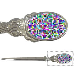 Texture Colorful Abstract Pattern Letter Opener by Grandong