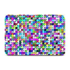 Texture Colorful Abstract Pattern Plate Mats by Grandong