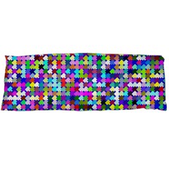 Texture Colorful Abstract Pattern Body Pillow Case (dakimakura) by Grandong