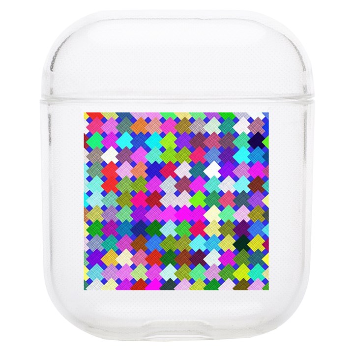 Texture Colorful Abstract Pattern AirPods 1/2 Case