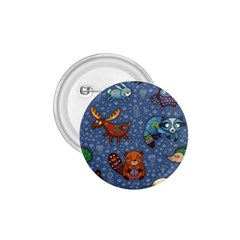 Animals Pattern Colorful Vector 1 75  Buttons by Grandong