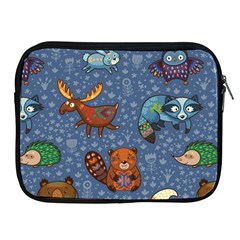 Animals Pattern Colorful Vector Apple Ipad 2/3/4 Zipper Cases by Grandong