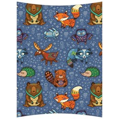 Animals Pattern Colorful Vector Back Support Cushion by Grandong