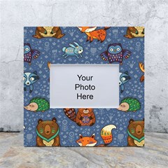 Animals Pattern Colorful Vector White Box Photo Frame 4  X 6  by Grandong