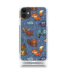 Animals Pattern Colorful Vector Iphone 11 Tpu Uv Print Case by Grandong