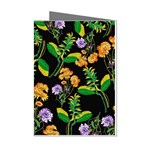 Flower Pattern Art Floral Texture Mini Greeting Cards (Pkg of 8) Left