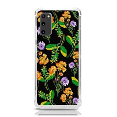 Flower Pattern Art Floral Texture Samsung Galaxy S20 6 2 Inch Tpu Uv Case by Grandong