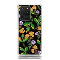 Flower Pattern Art Floral Texture Samsung Galaxy S20 Ultra 6 9 Inch Tpu Uv Case by Grandong