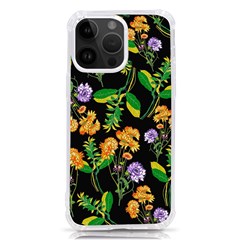 Flower Pattern Art Floral Texture iPhone 14 Pro Max TPU UV Print Case