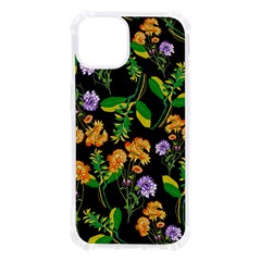 Flower Pattern Art Floral Texture Iphone 13 Tpu Uv Print Case by Grandong